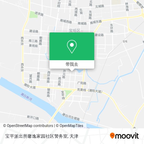 宝平派出所馨逸家园社区警务室地图