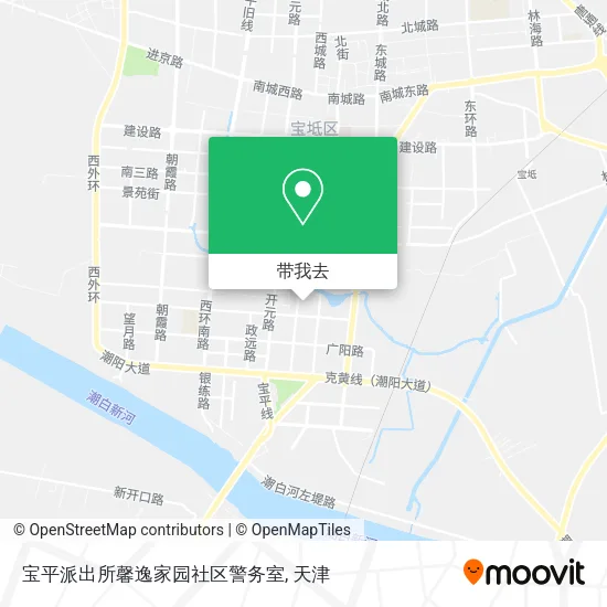 宝平派出所馨逸家园社区警务室地图