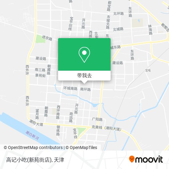 高记小吃(新苑街店)地图
