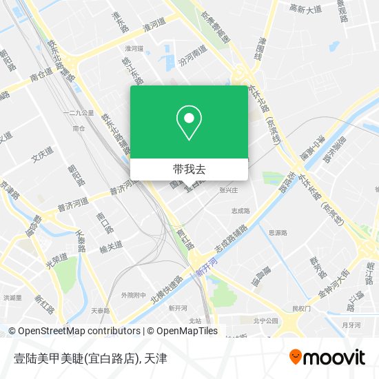 壹陆美甲美睫(宜白路店)地图