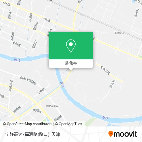 宁静高速/福源路(路口)地图