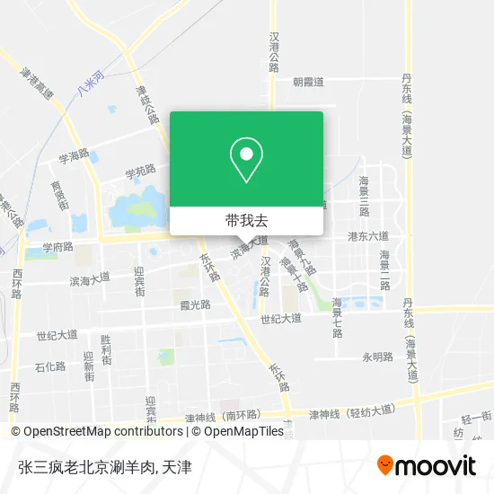 张三疯老北京涮羊肉地图