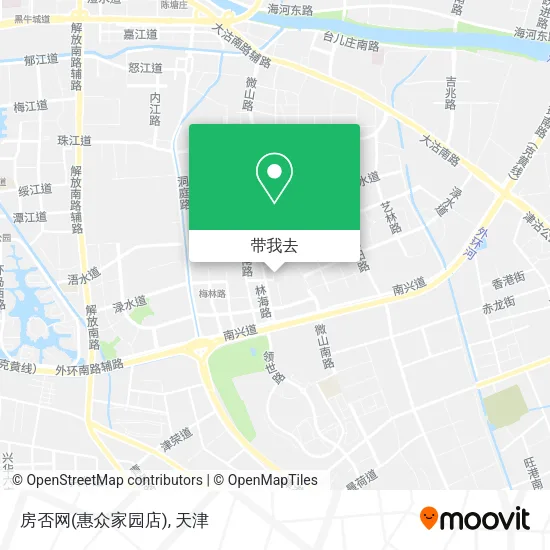 房否网(惠众家园店)地图