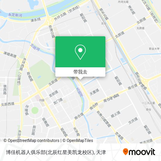 博佳机器人俱乐部(北辰红星美凯龙校区)地图