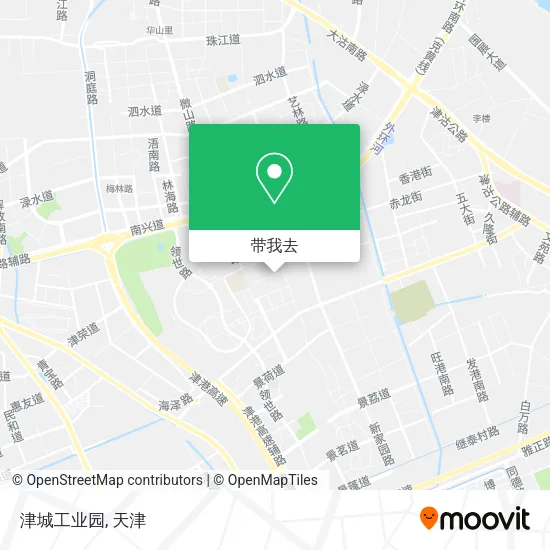 津城工业园地图