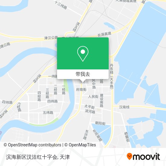 滨海新区汉沽红十字会地图