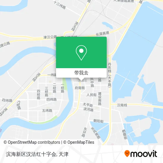 滨海新区汉沽红十字会地图