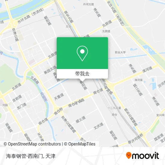 海泰钢管-西南门地图