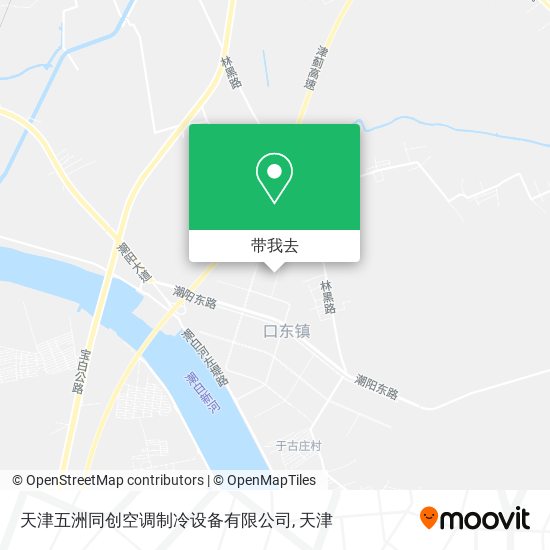 天津五洲同创空调制冷设备有限公司地图