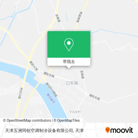 天津五洲同创空调制冷设备有限公司地图