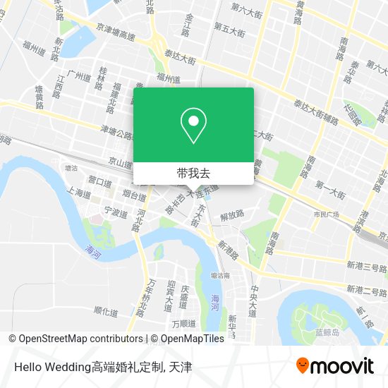 Hello Wedding高端婚礼定制地图