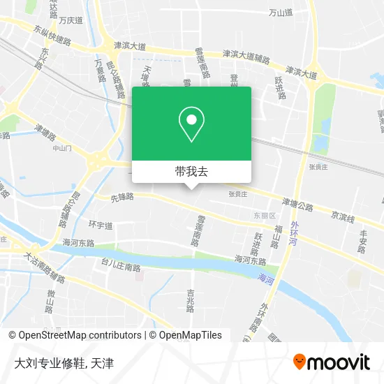 大刘专业修鞋地图