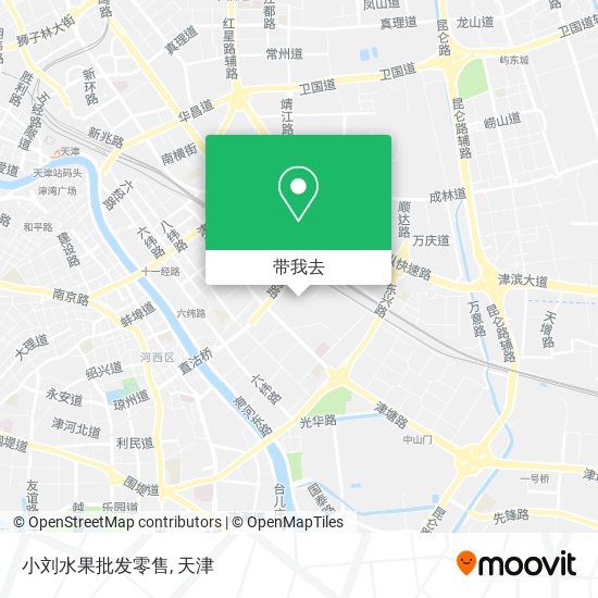 小刘水果批发零售地图