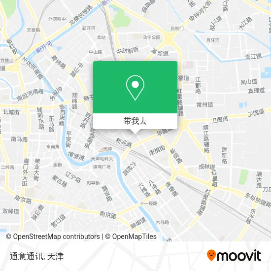 通意通讯地图
