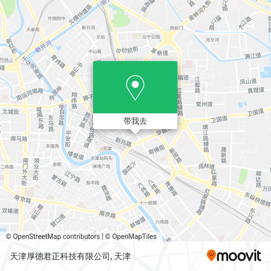 天津厚德君正科技有限公司地图