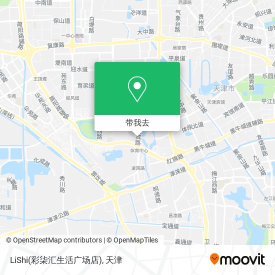 LiShi(彩柒汇生活广场店)地图