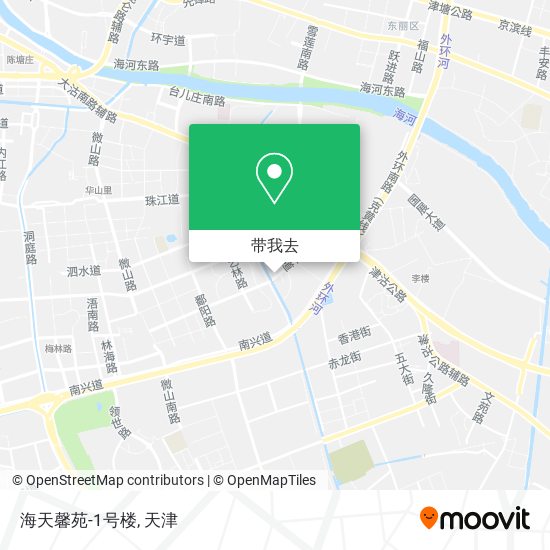海天馨苑-1号楼地图
