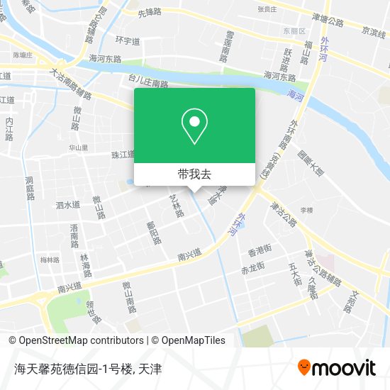 海天馨苑德信园-1号楼地图