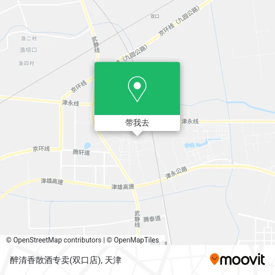 醉清香散酒专卖(双口店)地图