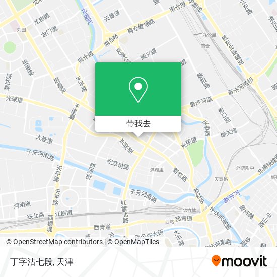 丁字沽七段地图