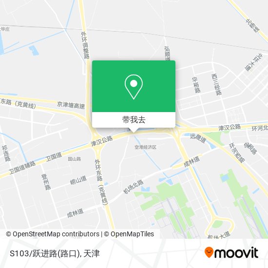 S103/跃进路(路口)地图