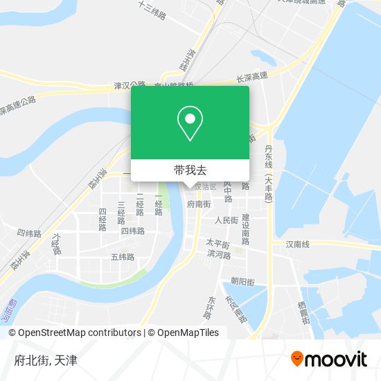 府北街地图