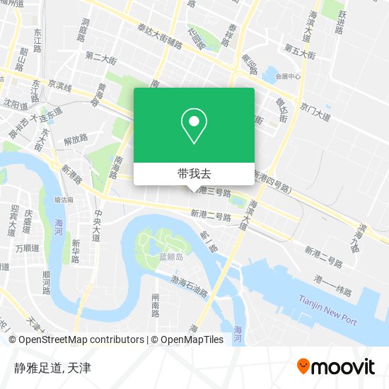 静雅足道地图