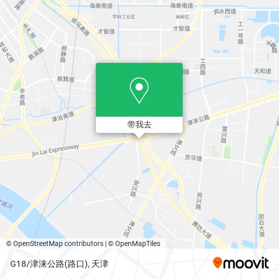 G18/津涞公路(路口)地图