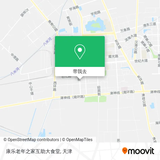 康乐老年之家互助大食堂地图