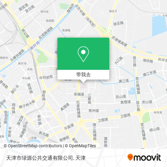 天津市绿源公共交通有限公司地图