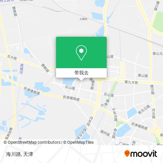 海川路地图