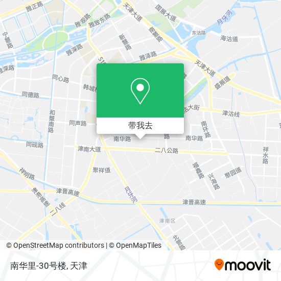 南华里-30号楼地图