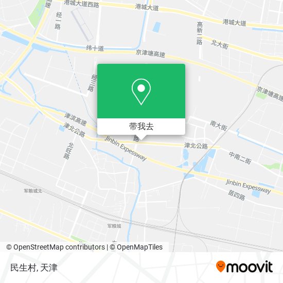 民生村地图
