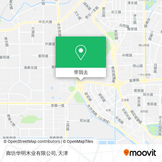 廊坊华明木业有限公司地图