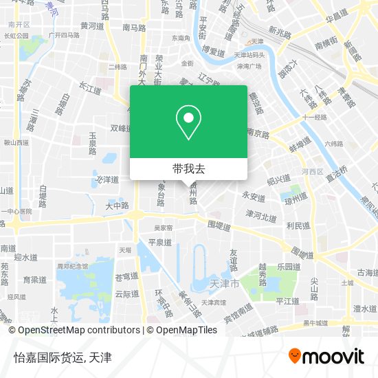 怡嘉国际货运地图