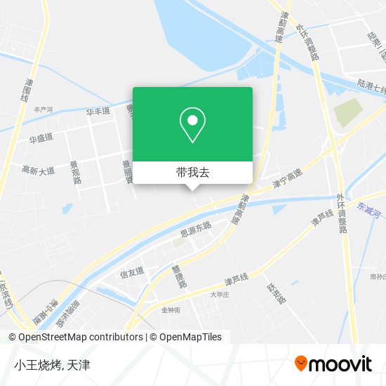 小王烧烤地图