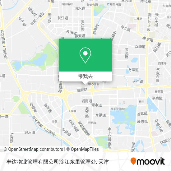丰达物业管理有限公司淦江东里管理处地图