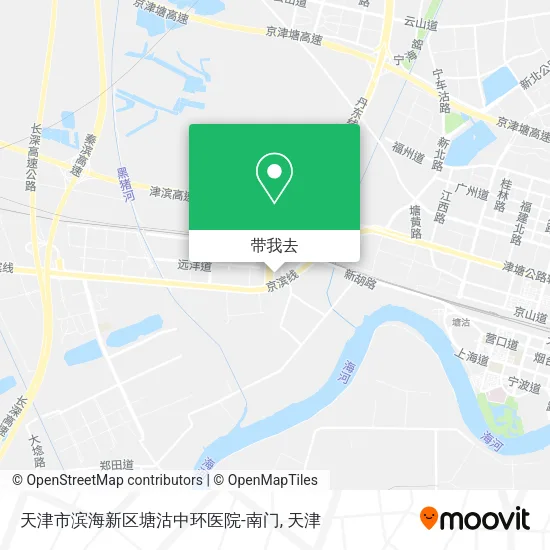 天津市滨海新区塘沽中环医院-南门地图