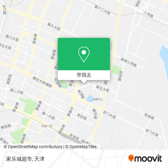 家乐城超市地图