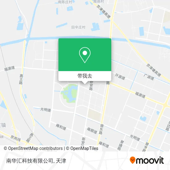 南华汇科技有限公司地图