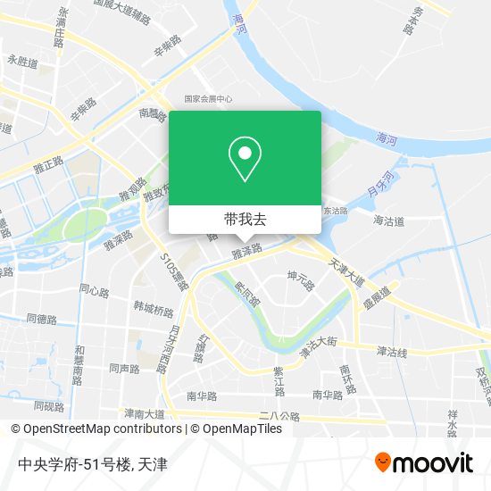 中央学府-51号楼地图