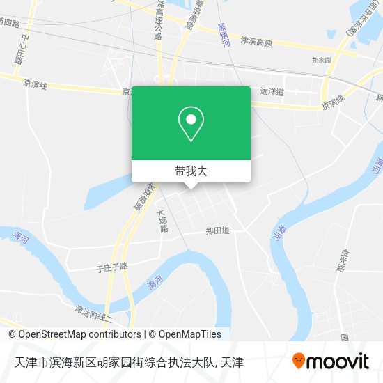 天津市滨海新区胡家园街综合执法大队地图