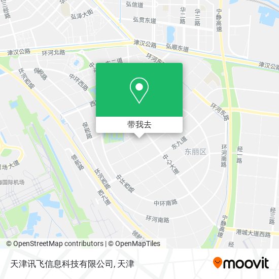 天津讯飞信息科技有限公司地图