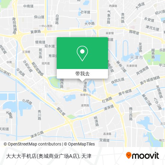大大大手机店(奥城商业广场A店)地图