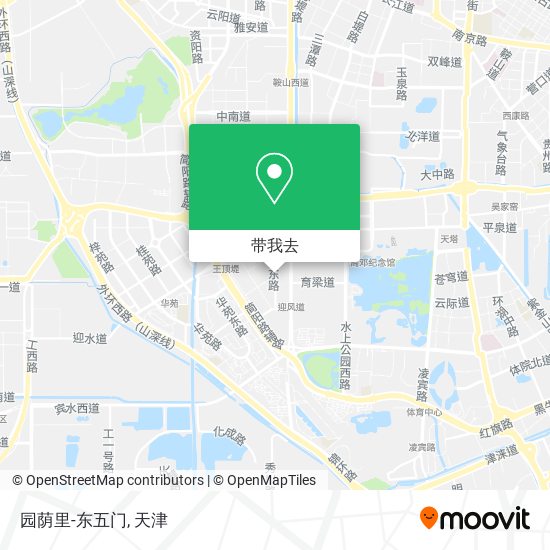 园荫里-东五门地图