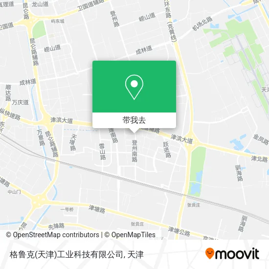 格鲁克(天津)工业科技有限公司地图