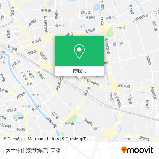 大壮牛什(爱琴海店)地图