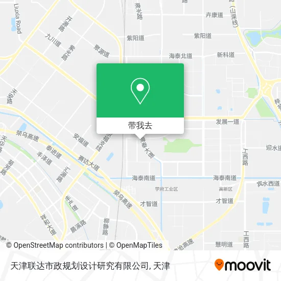 天津联达市政规划设计研究有限公司地图