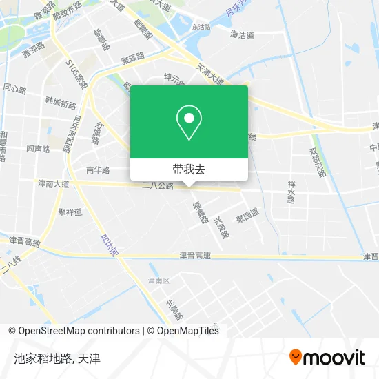 池家稻地路地图