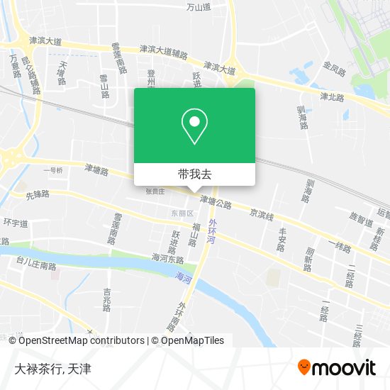 大禄茶行地图